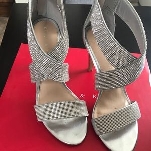 Kelly and Katie Silver Heels!